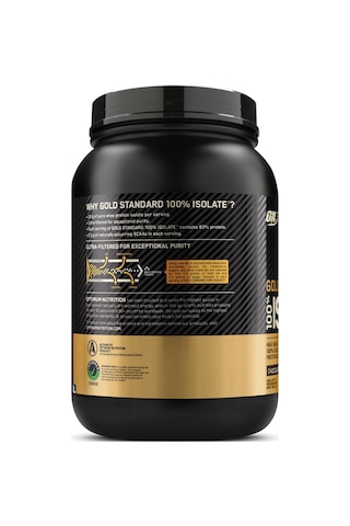 Gold Standard Isolate Çikolata Aromalı Yüksek Protein İzolatı 700g Kasgelişimi Ve Düşük Karbonhidrat Çikolata