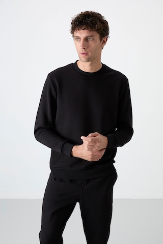 Tommy Life Andy Siyah Şardonlu Erkek Eşofman Takım - 85190 Siyah