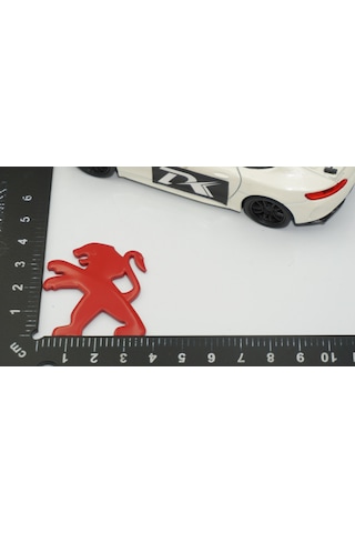 Dk Tuning Direksiyon Kırmızı Logo Amblem Arma Peugeot İle Uyumlu