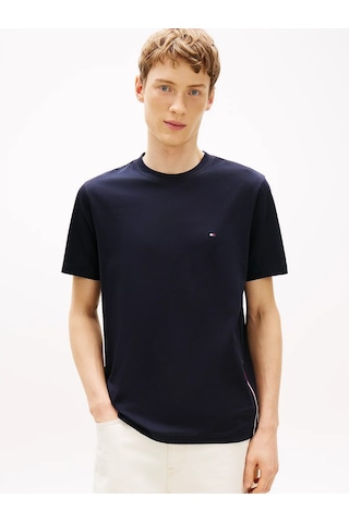 Tommy Hilfiger Mw0mw42393dw5 Global Stripe Erkek Tişört Lacivert