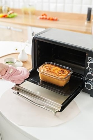 Neoflam Fika Glace Vakumlu Cam Saklama Kabı 460 Ml Bej
