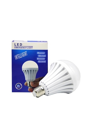Powermaster Pm-13387 E27 15w Akıllı Şarjlı Led Ampul 6500k Beyaz Elektrik Kesintisine Duyarlı Diğer