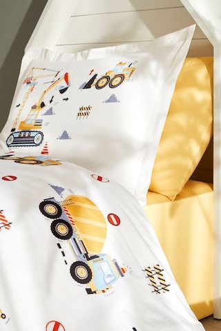 Özdilek Builder Tek Kişilik Lastikli Çarşaf Nevresim Takımı Çok Renkli