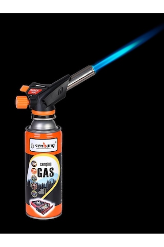 Merttools Kamp Ocak Gazı Kartuş Pürmüz Seti Pro 6 Lı Turuncu