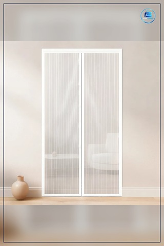 Mıknatısılı Tül Sineklik 105x205 Cm Otomatik Kapanan Sinek Perdes