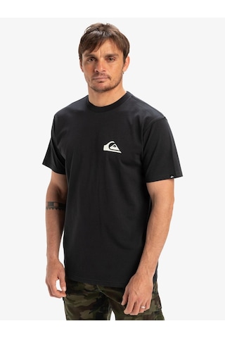 Quiksilver Ev Mini Logo Ss Erkek T-shirt-29761 Siyah