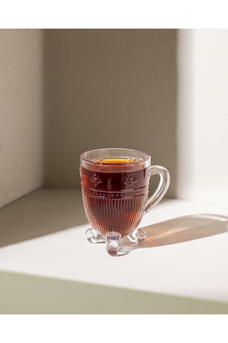 Abeille 4'lü Çay Fincanı - Şeffaf - 170 Ml 8684427117873 Çok Renkli