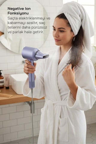 Sinbo Shd-1740 Bldc Saç Kurutma Makinesi - Şampanya Pembe