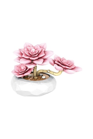P655064 Pembe Nilüfer Sukulent Model 82 Parça Block Oyuncak