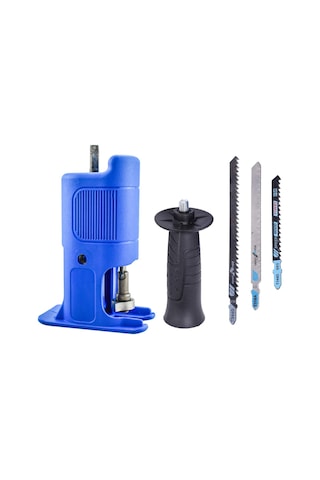 Yaozixia Elektrikli Matkap Değiştirilmiş Testere Ataşmanı Elektrikli Matkap İle Testere Dönüştürücüsü Ahşap/pvc/metal İçin Testere Yedek Kesme Aleti