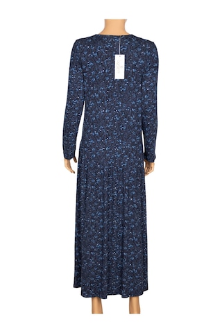 Barem Kadın Funda Belden Basene Büzgülü Penye Lacivert Elbise D57 Lacivert