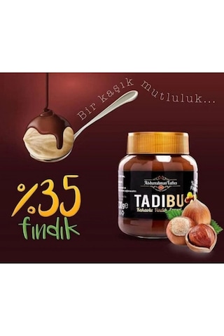 Tadıbu Kakaolu Fındık Ezmesi 2x330 Gr