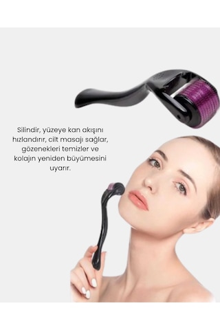 Derma - 914 - Roller Titanyum İğneli Cilt Yenileyici Akne Ve - Csmo-tex - Kırışıklık Karşıtı