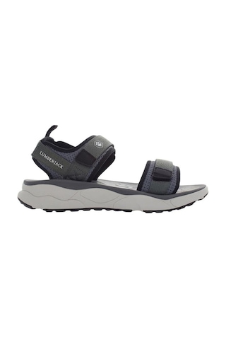 Lumberjack Byron Gri Sandalet Comfort Anatomik Spor Sandalet Gri