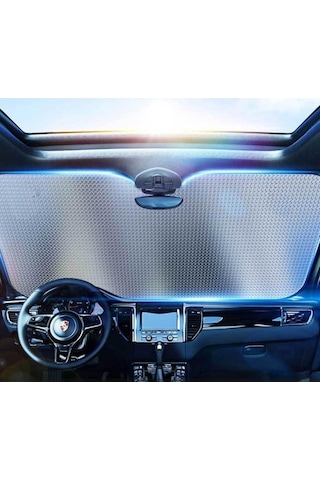 Diğer Oto İç Aksesuar Araç Ön Cam Güneşlik Uv Ve Isı Koruma Katlanabilir Toyota Corolla Skoda Superb Dacia Duster Ford Focus