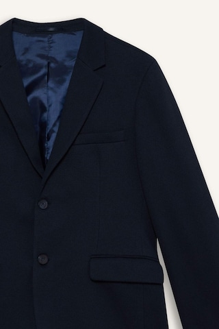 Defacto Slim Fit Dar Kesim Blazer Ceket F7690ax25aunv64 Lacivert