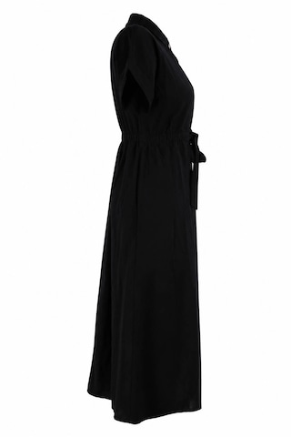 Double E-019 Siyah Kadın Elbise 27kd52000108