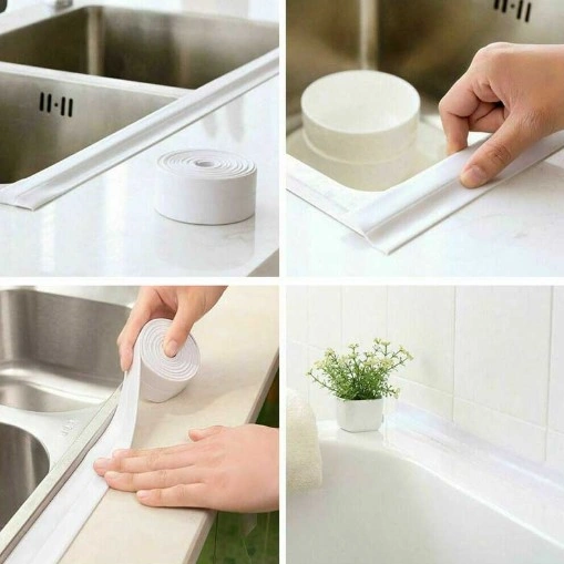 Beyaz Su Sızdırmaz Lavabo Kenar Bandı 3.2m 5332