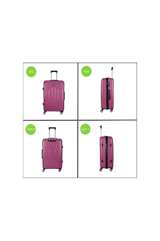 Vegmann Vela Violet Orta Boy Valiz Mürdüm