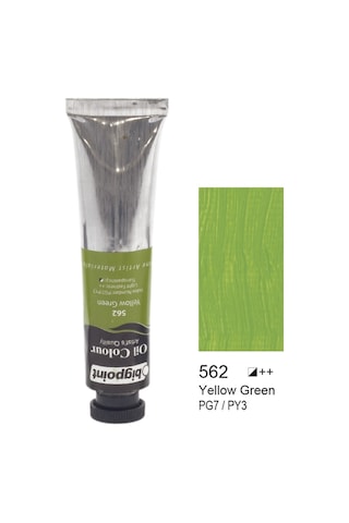 Bigpoint Yağlı Boya 45 Ml Yellow Green 562 X 6 Adet Diğer