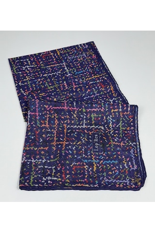 Lop Soft Pamuk Eşarp-06305 Lacivert