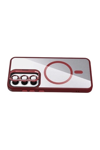 Joko Samsung Galaxy S25 Remim Lensli Magsafe Standlı Kapak