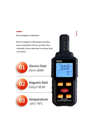 Ganzhoushop Test Radyasyon Dedektörü Radyasyon Ölçer Nükleer Ev Dedektörü Cihazı Rl - Hassas Ölçüm