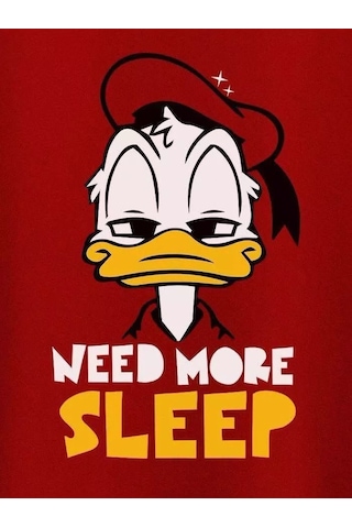 Donald Duck Ütü İle Uygulanabilen Dtf Tekstil Baskı