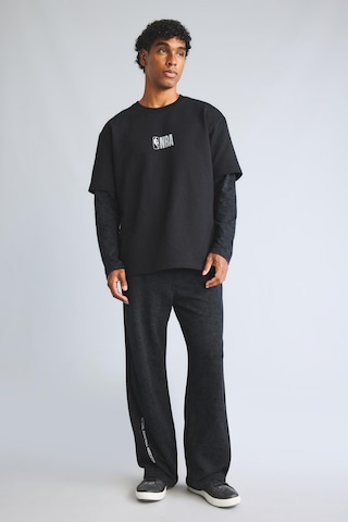 Defacto Nba Sırt Baskılı Oversize Bisiklet Yaka Sweatshirt I1552ax26wnbk81 Siyah-bk81
