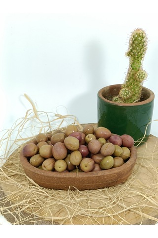 Aydın Yöresi Manzalina Cinsi Sofralık Tatlandırılmış Çizik Zeytin 3 Kg
