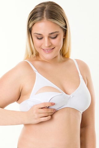 Parlingerie Çıkarılabilir Pedli Emzirme Sütyeni Beyaz