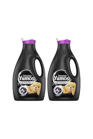Yumoş Siyah Ve Koyu Renkli Giysiler İçin Çamaşır Deterjanı 2 Adet 2950 ML