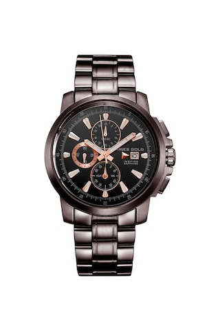 Arıes Gold G 7301 Cf-bkrg Erkek Kol Saati Füme