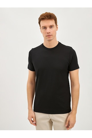 Karaca Erkek Modern Fıt Tişört-siyah 11.25s.06.607 Siyah