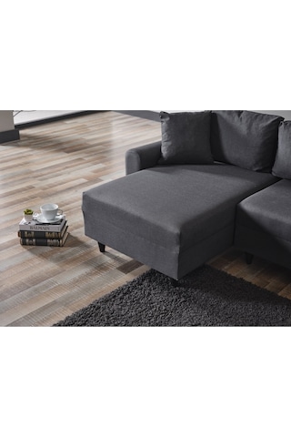 Kagu Corner Flavia Köşe Takımı Koyu Gri