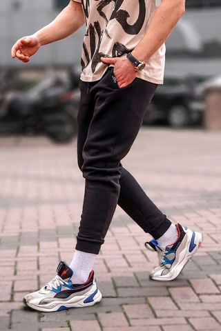 Madmext Basic Siyah Eşofman 4210 Siyah