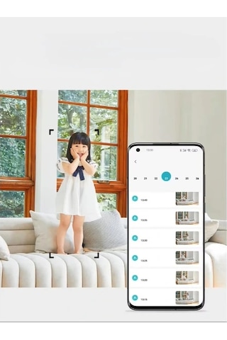 Buğz Uygulama Destekli Wi-fi Ev Güvenlik Kamerası