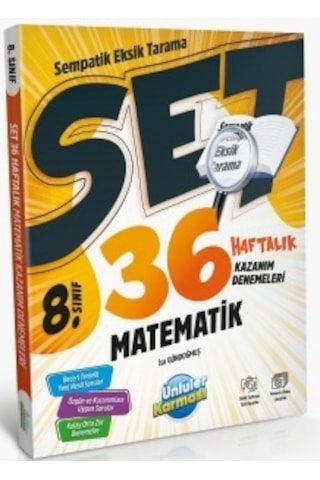 Sempatik 36 Haftalık Deneme Seti - 2025 Lgs Genel Deneme 10 Yayın 10 Deneme