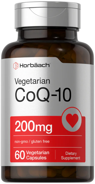 Horbaach Coq10 Koenzim Q10 200mg 60 Capsules Aromasız