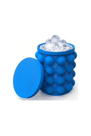 Trendooze Yapma Soğuk Şarap Plastik Makinesi, Kovası, Kovası Kovası Koruma Kapları, Hızlı Dairesel Buz Buz Buz Buz Buz Boyu Adet, 57007246 1 Si Mavi