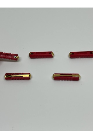 5 Adet 16 Amper Kırmızı Taş Sigorta 16a