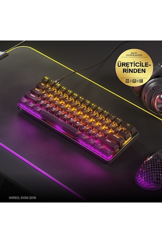 Steelseries Apex 9 Mini RGB UK Mekanik Oyuncu Klavye