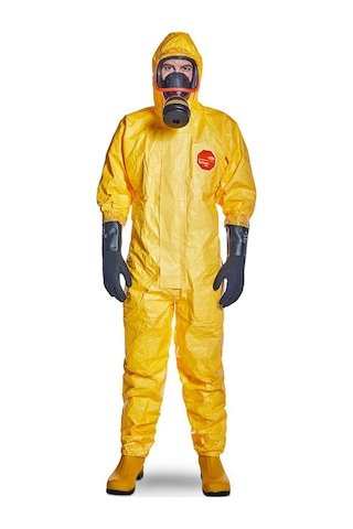Dupont Tychem® 2000 C Kimyasal Tulum (L) Beden