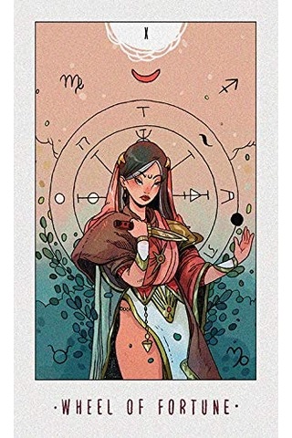 White Numen A Sacred Animal Tarot Kartı Metal Kutu