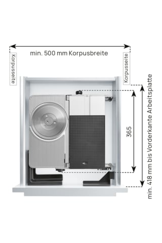 Ritter AES 62 SR H Raylı Sistem Çekmece İçi Elektrikli Gıda Dilimleyici