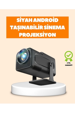 Otomatik Dikey Düzeltmeli Ve Manuel Zoom Fonksiyonlu Akıllı Projektör-127829