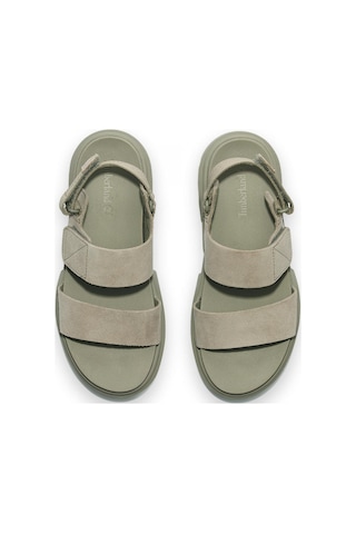 Timberland Tb0a61mg Greyfield Sandal Backstrap Sandal Bej Kadın Sandalet Bej