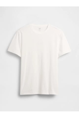 Gap V-frch Mını Logo Tee Beyaz