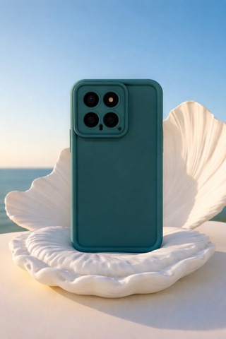 Mi 14 Uyumlu Kamera Çıkıntılı Mat Silikon Telefon Kılıfı Resimdeki