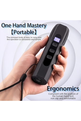 Willowhaven Siyah Otomatik Ses Teknolojili Köpek Havlama Kontrol Cihazı Uzun Mesafe Efektif